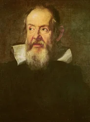 Portrait of Galileo Galilei (1564-1642) 1636
